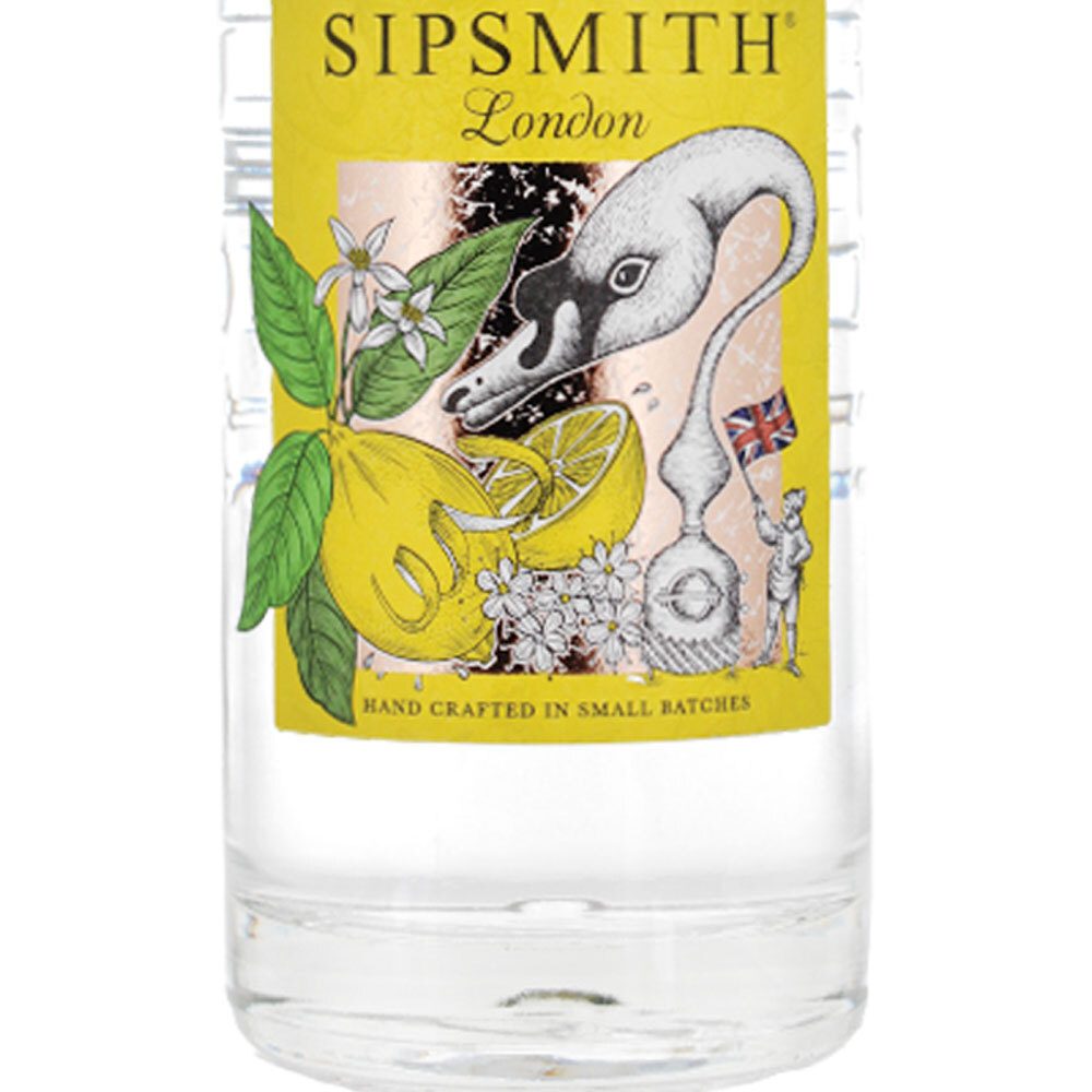 Personalised Sipsmith Lemon Drizzle Gin 70cl