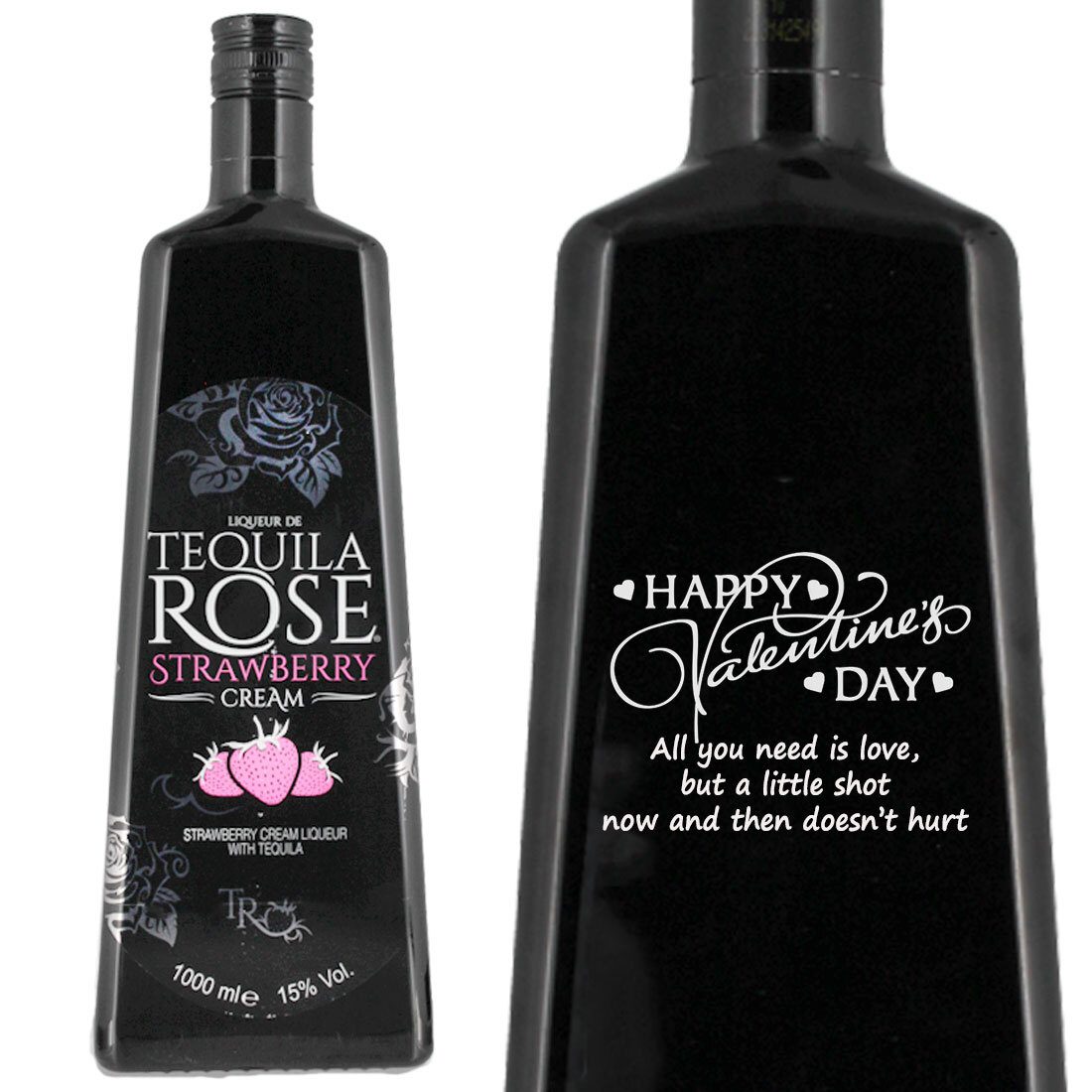 Personalised Tequila Rose Cream Liqueur 1 Litre