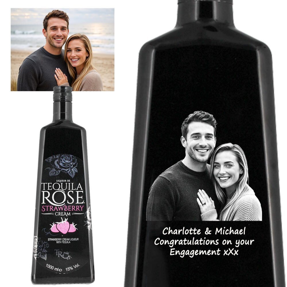 Photo Engraved Tequila Rose Cream Liqueur