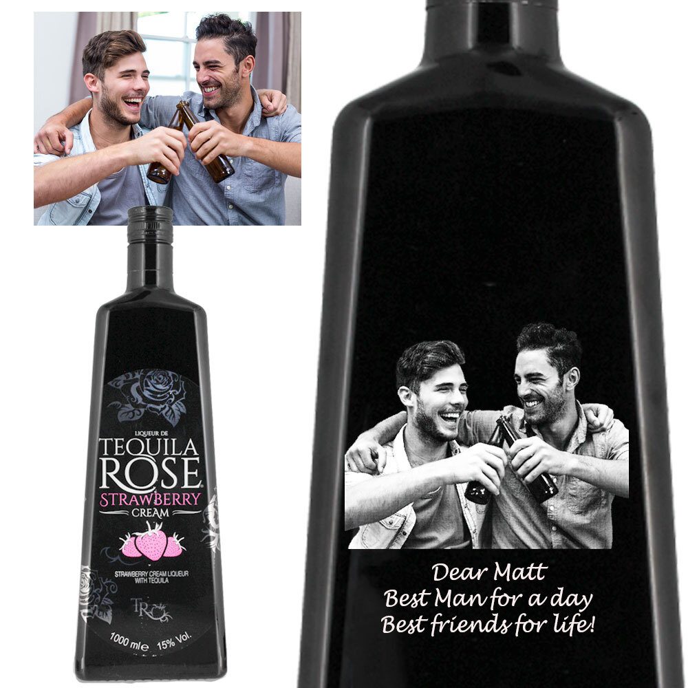 Photo Engraved Tequila Rose Cream Liqueur