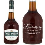Personalised Three Barrels 70cl