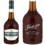Personalised Three Barrels 70cl