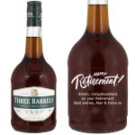 Personalised Three Barrels 70cl