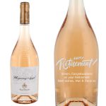 Personalised Whispering Angel Rose Wine