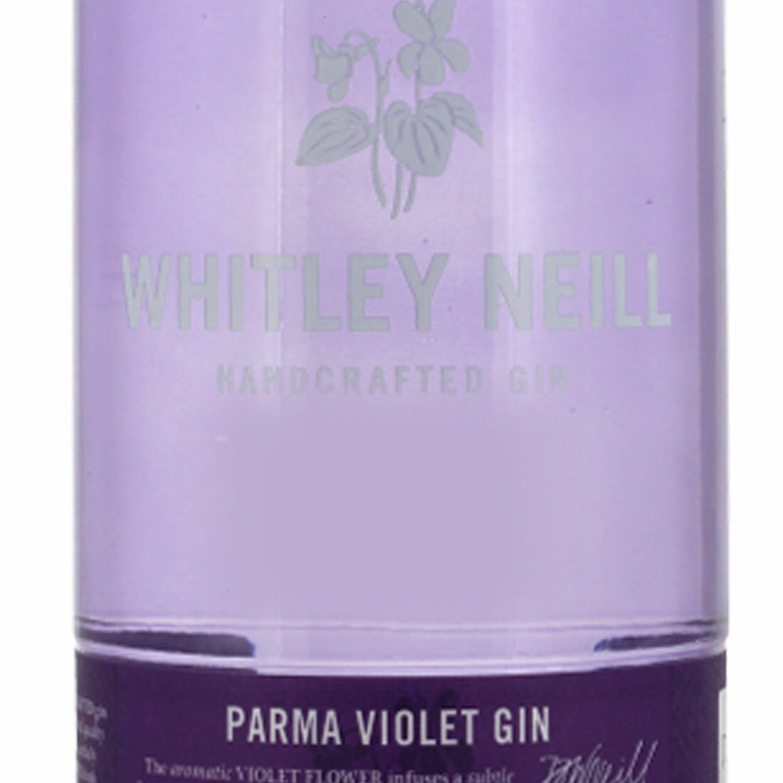 Personalised Whitley Neill Parma Violet Gin 70cl