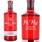 Personalised Whitley Neill Raspberry Gin 70cl