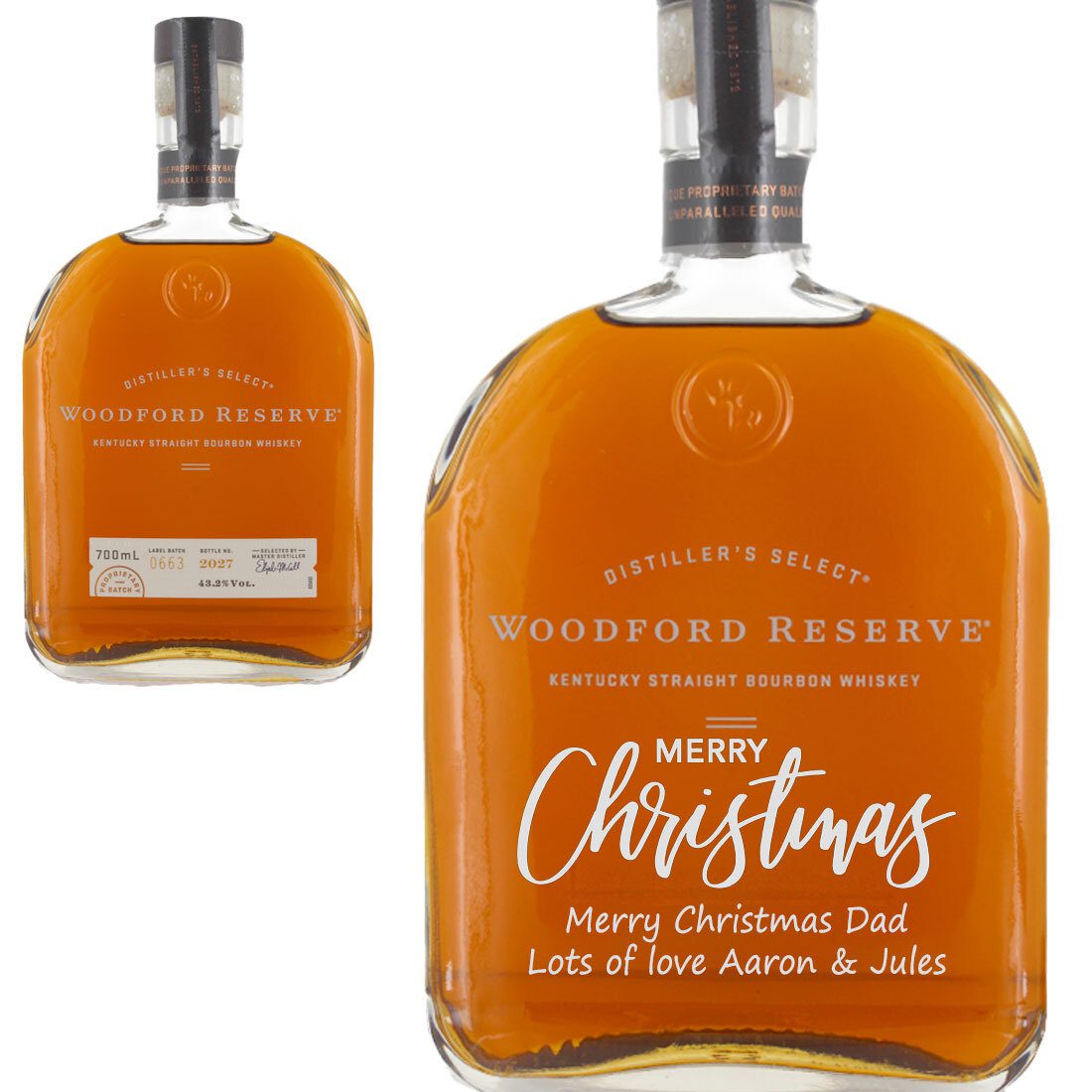 Personalised Woodford Reserve 70cl