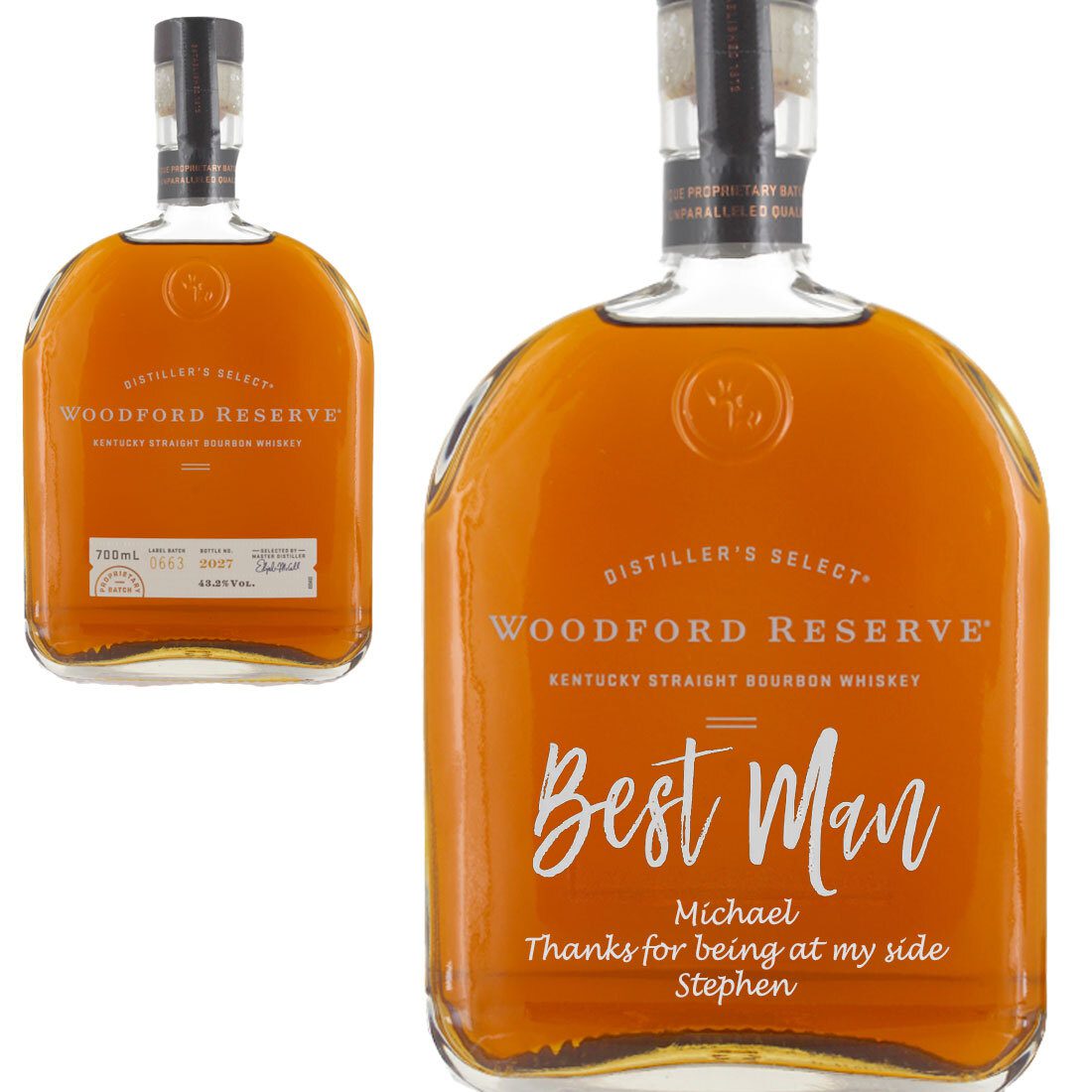 Personalised Woodford Reserve 70cl