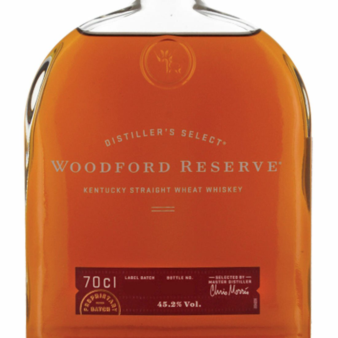 Personalised Woodford Reserve Wheat Whiskey 70cl
