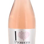 Personalised I Heart Prosecco Rose Sparkling Wine