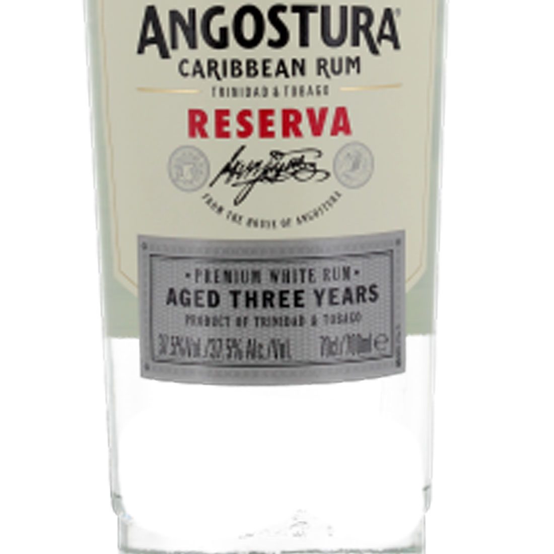 Personalised Angostura 3 Year Old White Rum 70cl