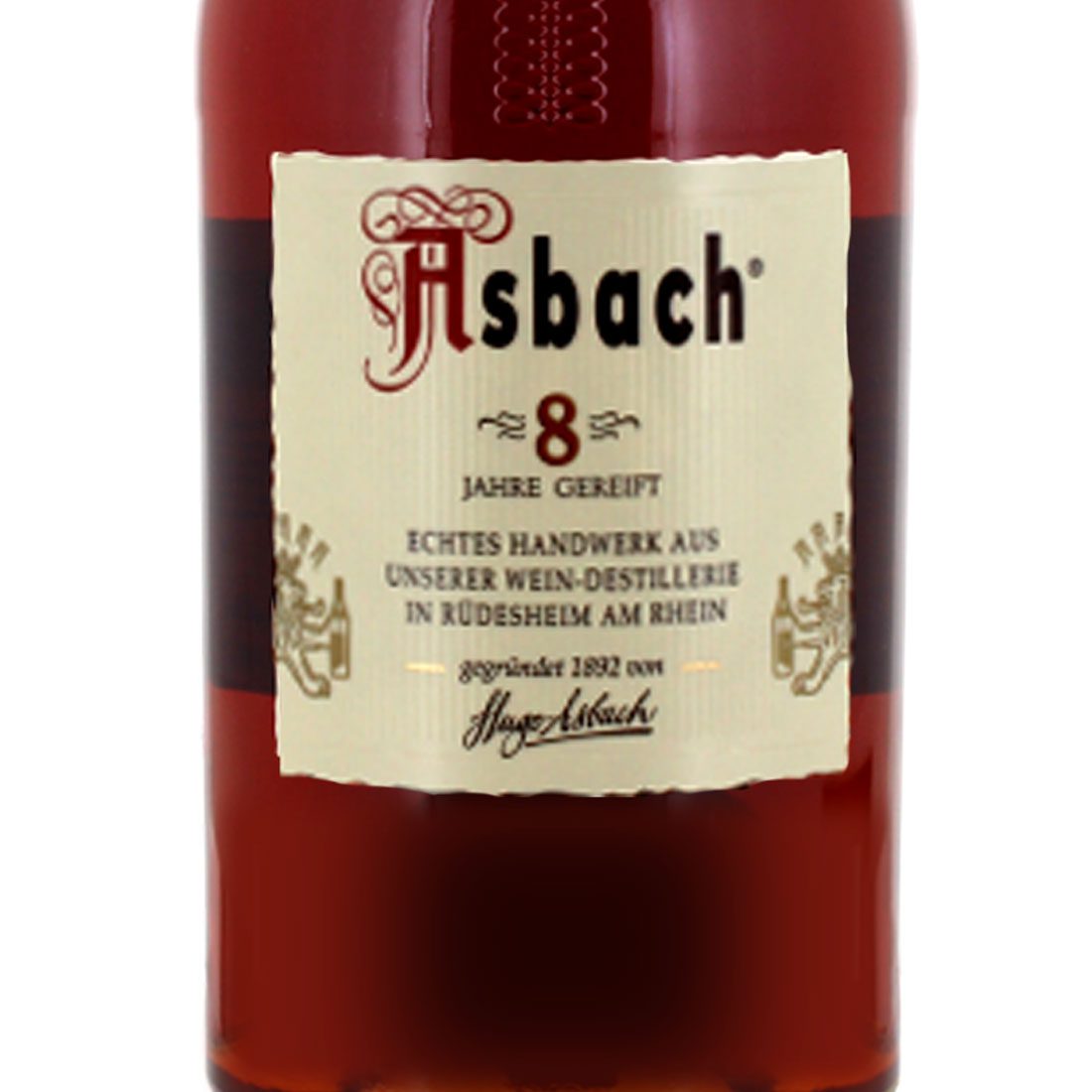 Personalised Asbach 8 year old Privatbrand 70cl