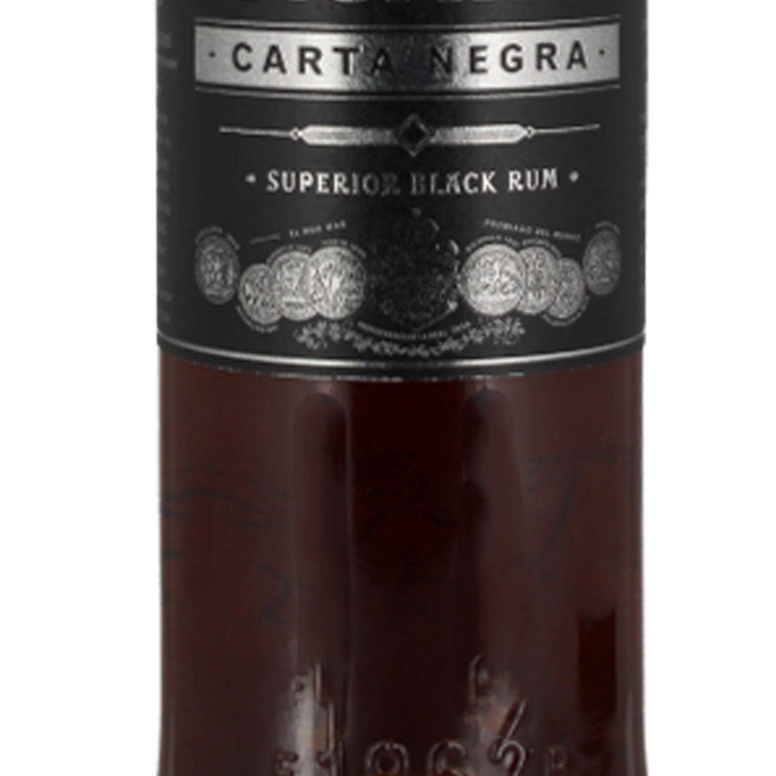Personalised Bacardi Carta Negra Black Rum 70cl
