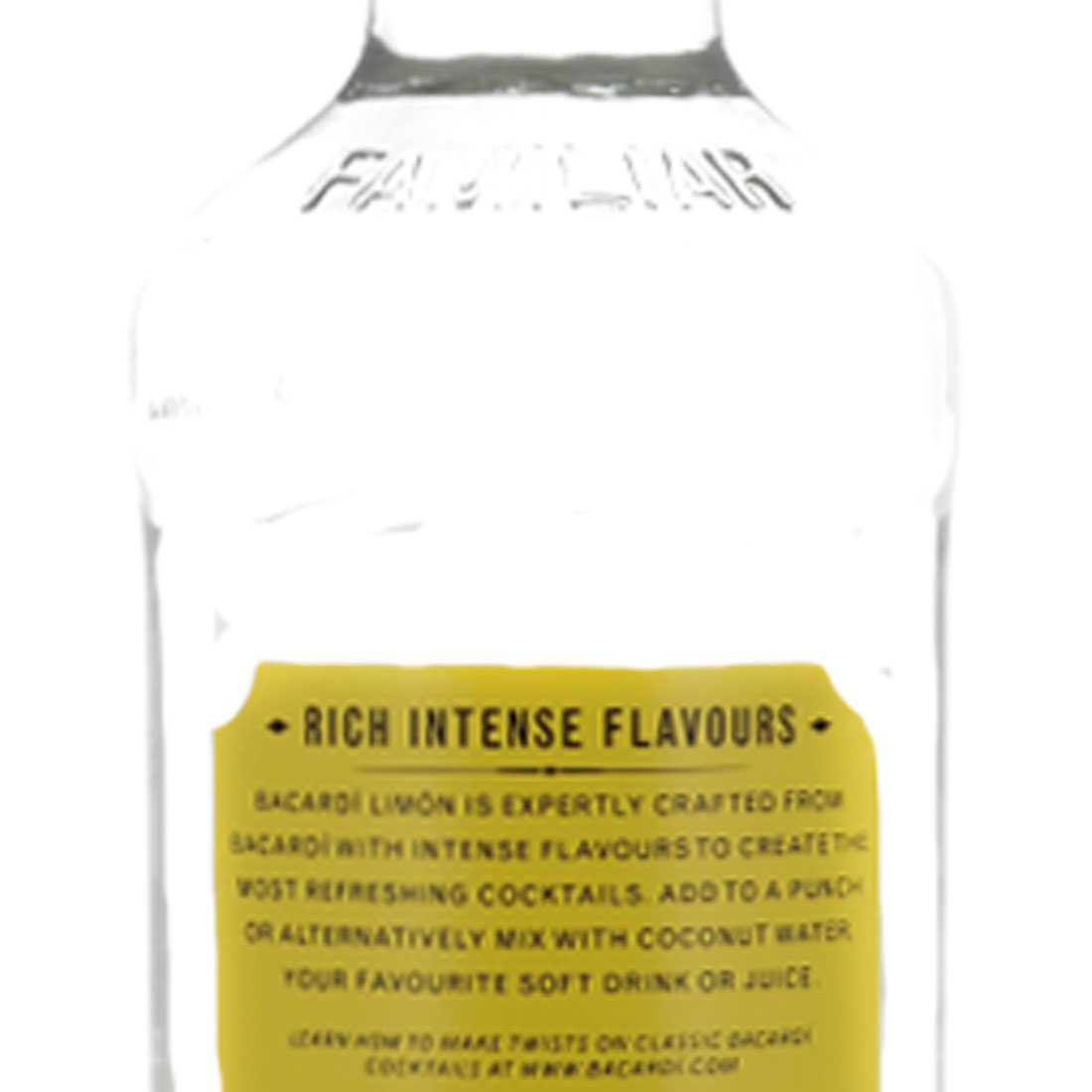 Personalised Bacardi Limon Rum 70cl