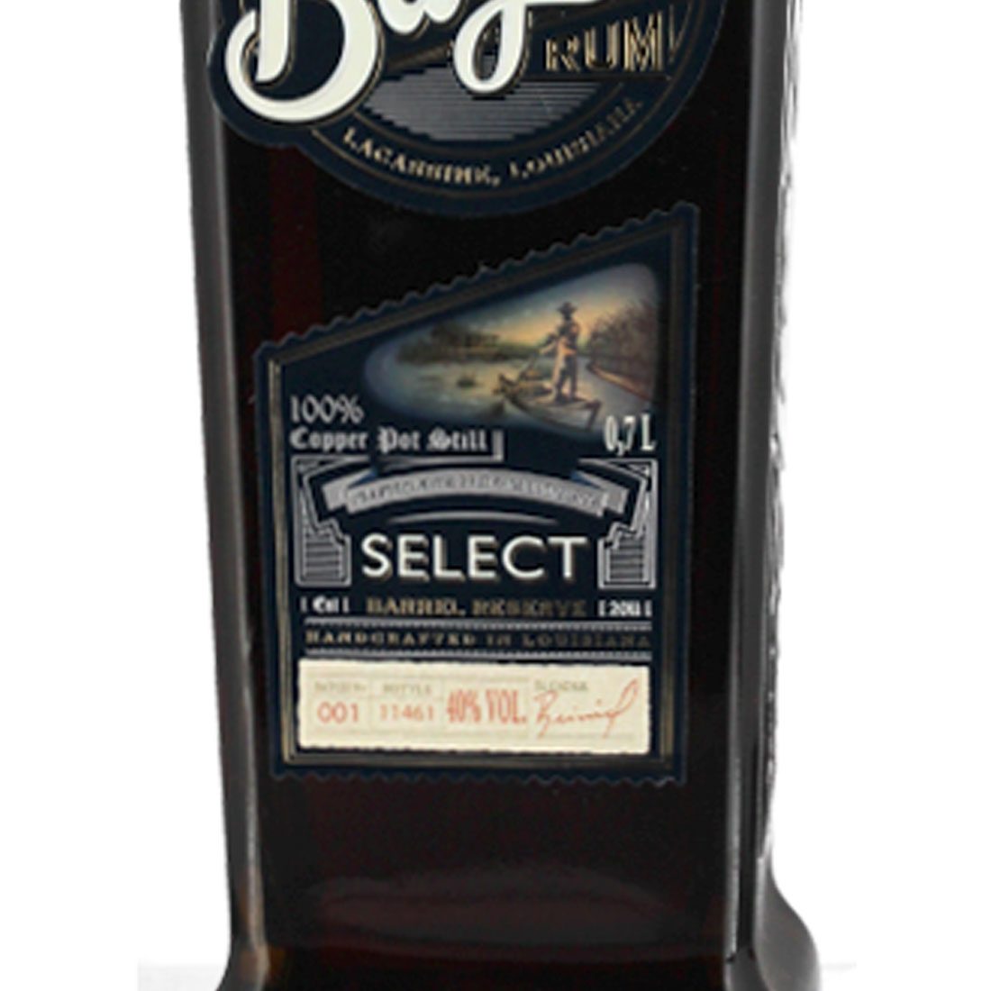 Personalised Bayou Select Rum 70cl