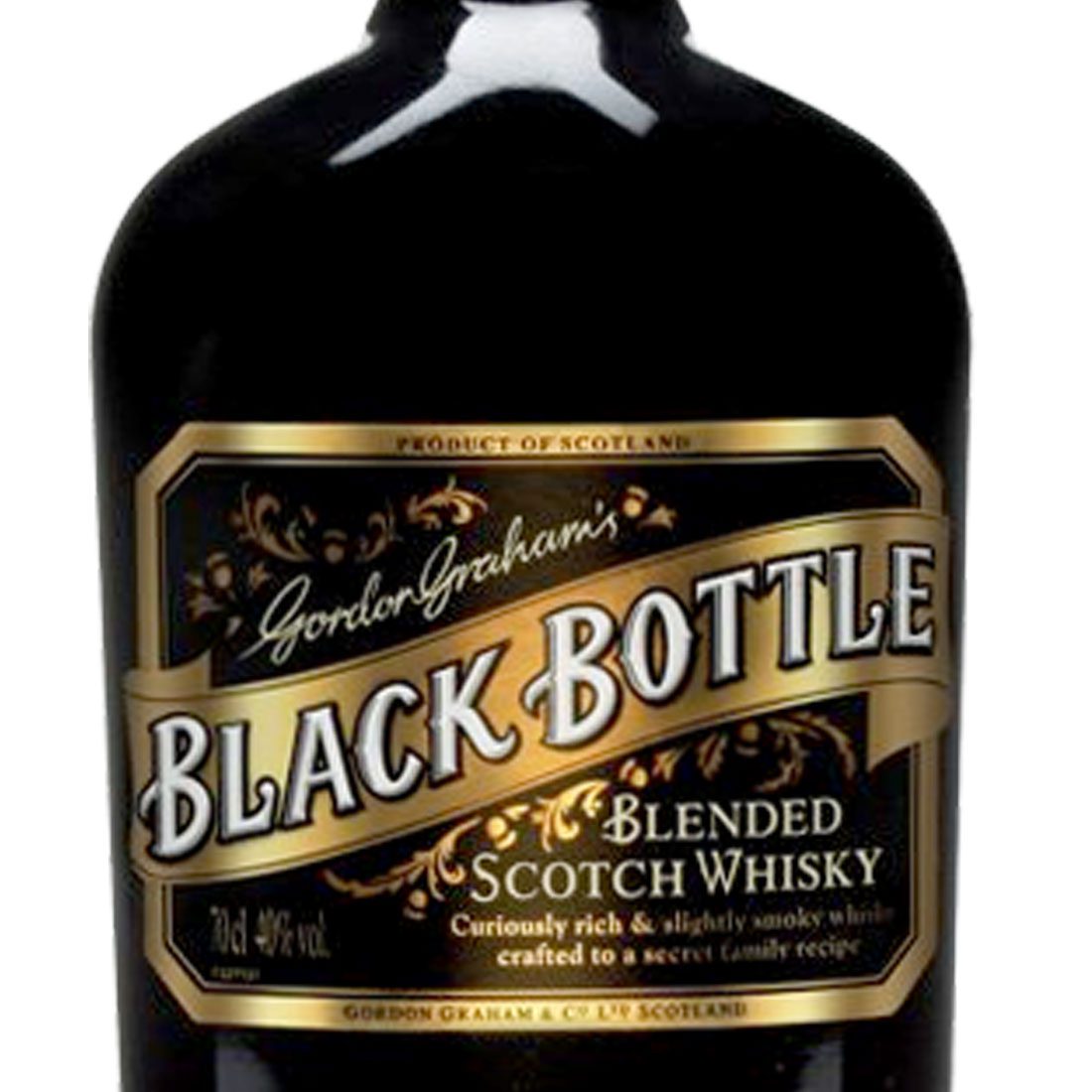 Personalised Black Bottle Blended Whisky 70cl