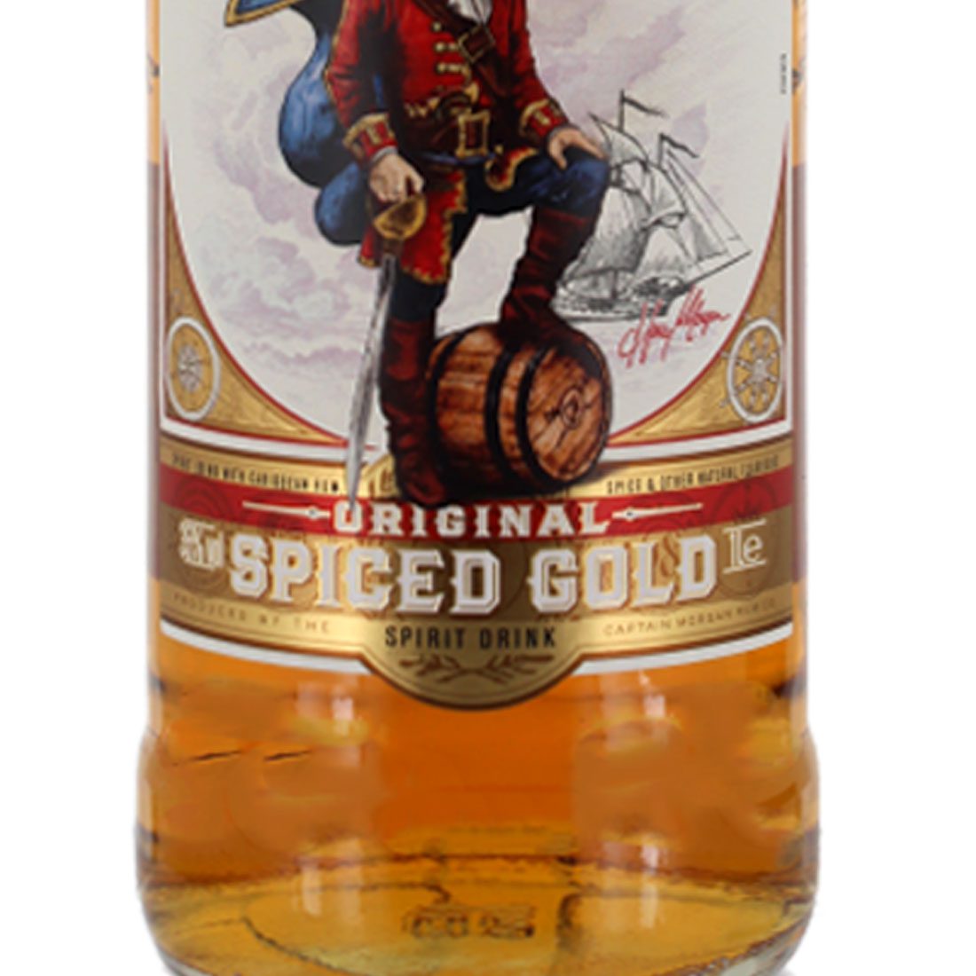 Personalised Captain Morgan Spiced Rum 100cl