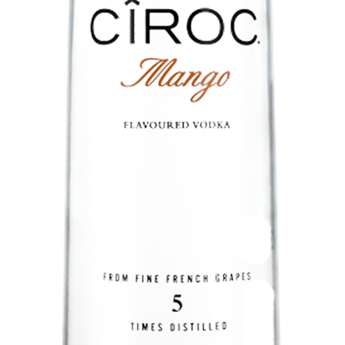 Personalised Ciroc Mango Vodka 70cl