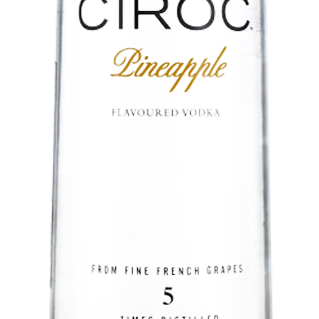 Personalised Ciroc Pineapple Vodka 70cl