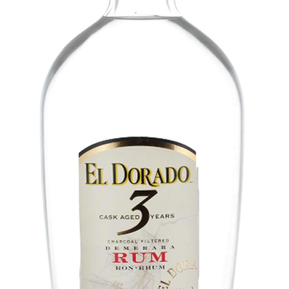 Personalised El Dorado 3 Year Old Rum 70cl