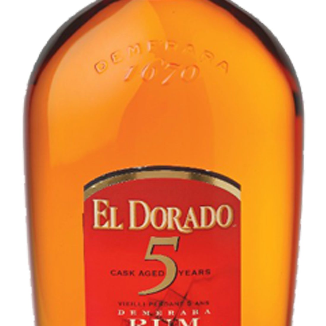 Personalised El Dorado 5 Year Old Rum 70cl