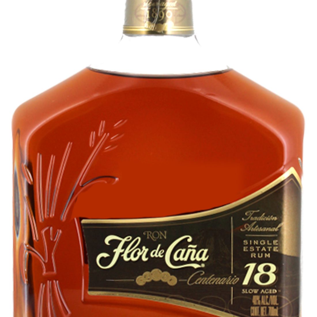 Personalised Flor de Cana 18 Year Old Rum 70cl