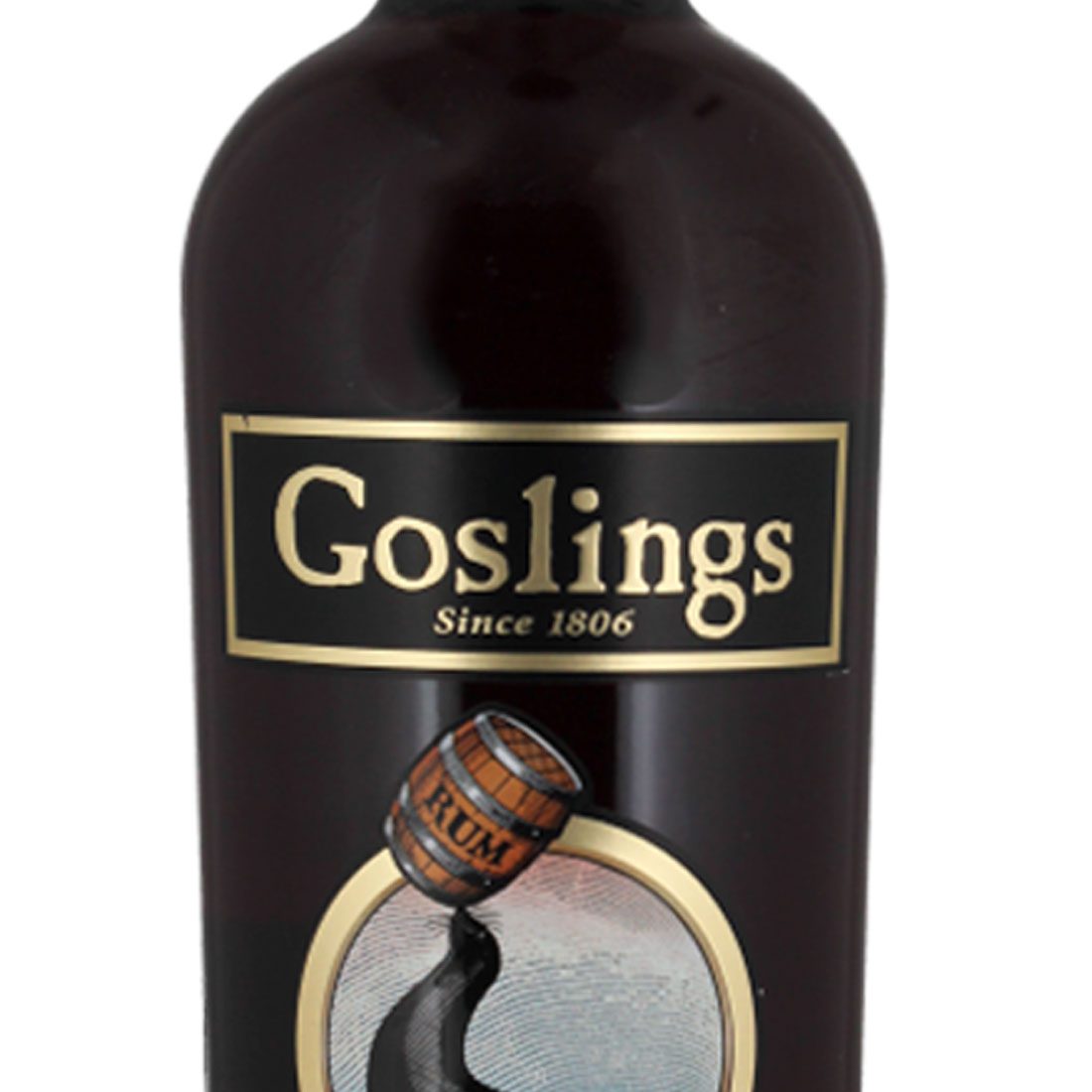 Personalised Goslings Black Seal Rum 70cl