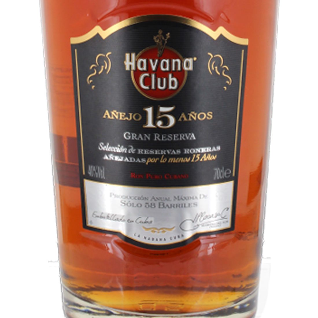 Personalised Havana Club 15 Year Old Gran Reserva Rum  70cl
