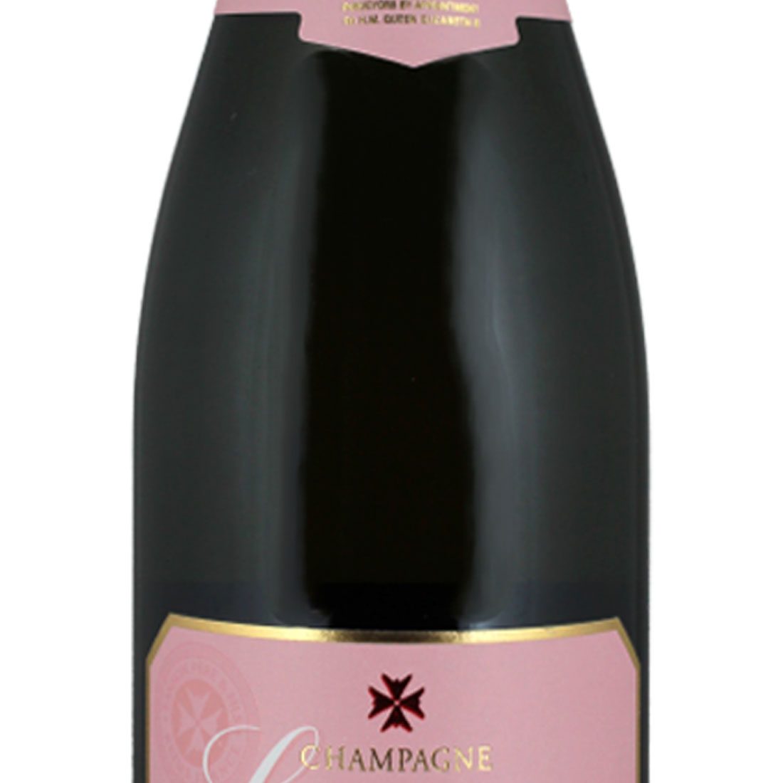 Personalised Lanson Rose Champagne 75cl