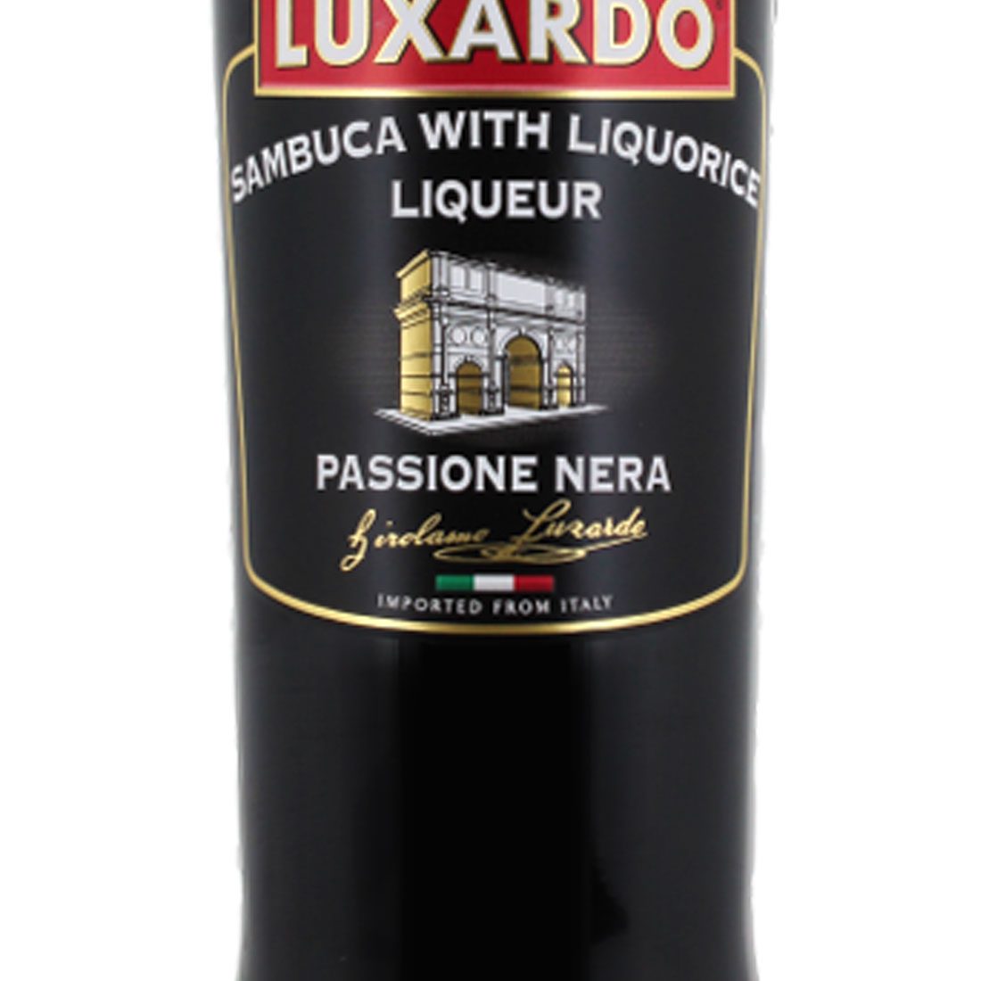 Personalised Luxardo Passione Nera Sambuca 70cl