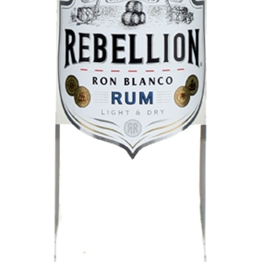 Personalised Rebellion White Rum 70cl