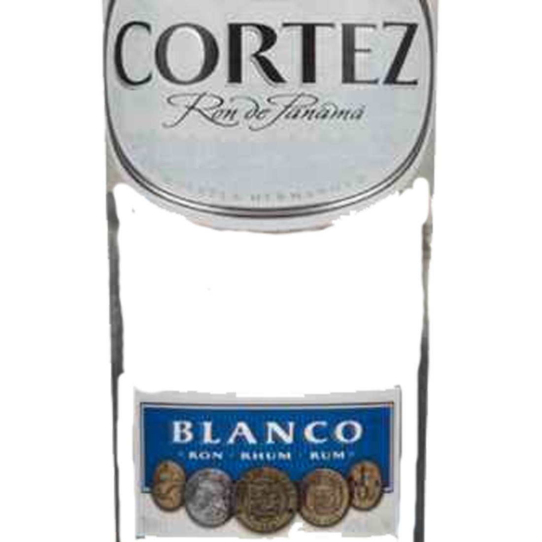 Personalised Ron Cortez Blanco Rum 70cl