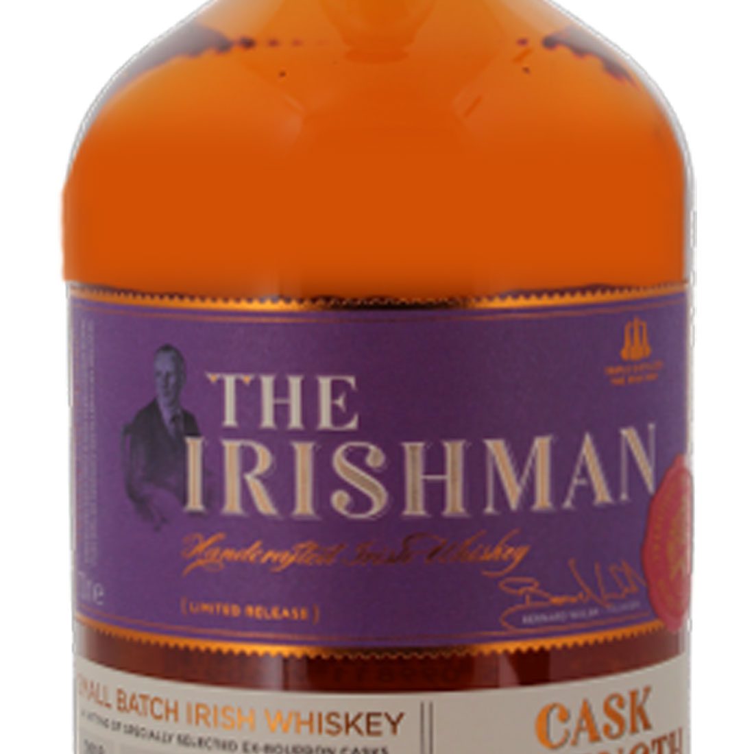 Personalised The Irishman Cask Strength Irish Whiskey 70cl