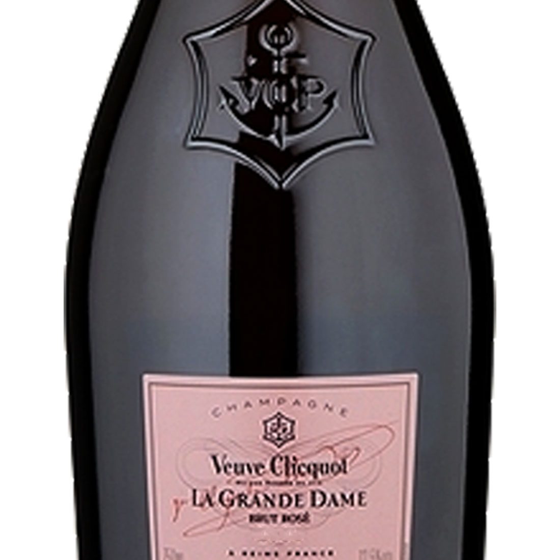 Personalised Veuve Clicquot La Grande Dame Rose Champagne 75cl